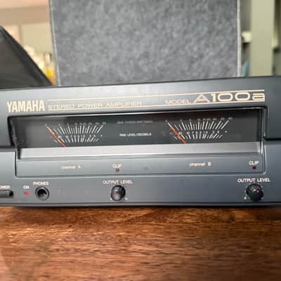 Yamaha A100a A 100 2 Channel Stereo Power Amp Amplifier image 1