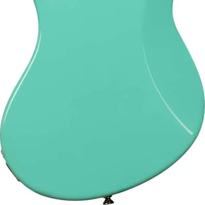 Kala Solid Body 4-String Electric U-BASS, Laurel Fingerboard, Surf Green image 3