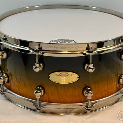 Pearl Masterworks Heritage Artisan Custom 4pc 22/13/16 Kit + 14 snare 2026 - Dusk Sunset Fade Gloss image 13