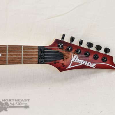 Ibanez RG470PB Poplar Burl - Red Eclipse Burst image 6