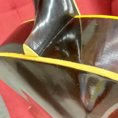 Silvertone H708 by Harmony Acoustic Archtop Guitar 1947 - Sunburst image 18