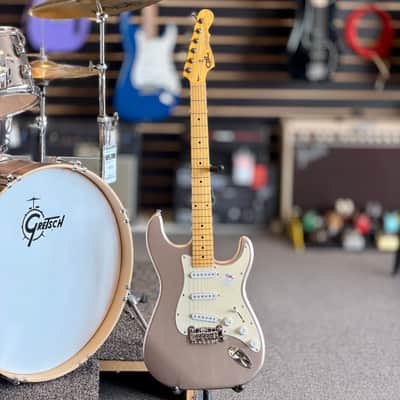 G&L Tribute Legacy Electric Guitar, Shoreline Gold image 9