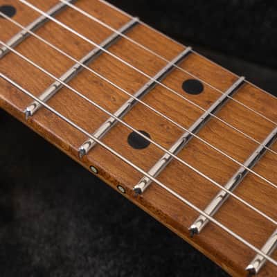 Suhr PT Traditional 90 Pete Thorn Signature Electric Guitar, Roasted Maple Fingerboard, Candy Apple Red image 5