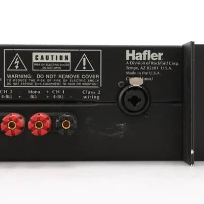 Hafler P1500 Trans Nova 170 Watt Power Amplifier w/ Cable Dennis