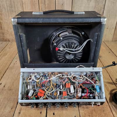 Fender Super Champ Amp Combo 1982 with EV Force 10 Speaker - Black image 21