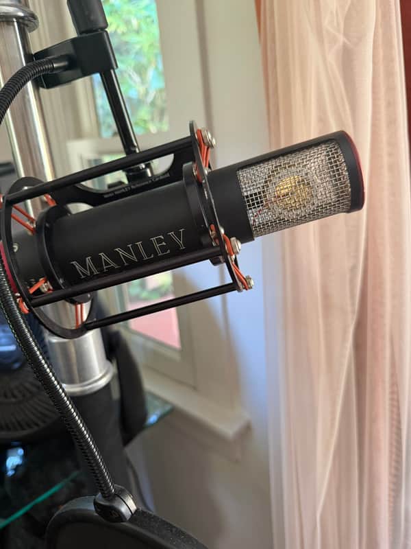 Manley Labs Reference Cardioid Large Diaphragm Tube Condenser Microphone 2010s - Black image 1