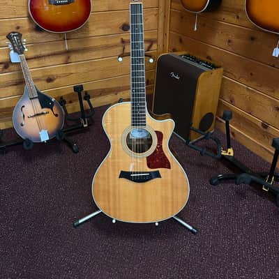 Taylor 2014 Spring Limited Edition Acoustic Electric 6-String Guitar w/Deluxe Case 412ce-SLTD image 2