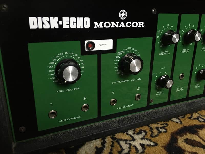 Monacor Disk Echo ME-200 - 1970's vintage disc delay like binson - no tape image 1
