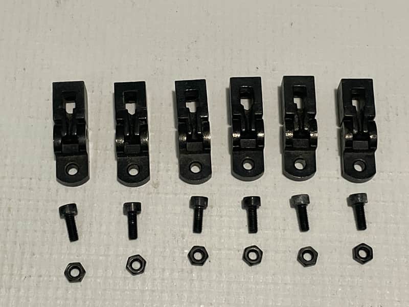 1987-88 Charvel Jackson Model Guitar JT-6 JT6 Tremolo Floyd Rose Saddles & Screws image 1