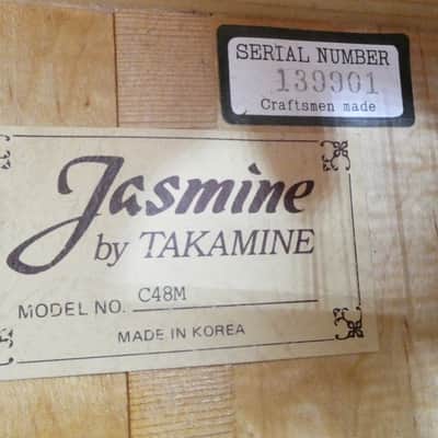 Takamine Jasmine C48M Classical #139901 w/HSC image 16