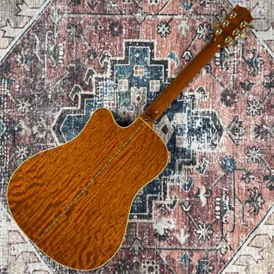 1998 Gibson CL35 Deluxe Vintage Natural Made In USA Acoustic Electric Guitar W/ Original Hardshell Case! image 4