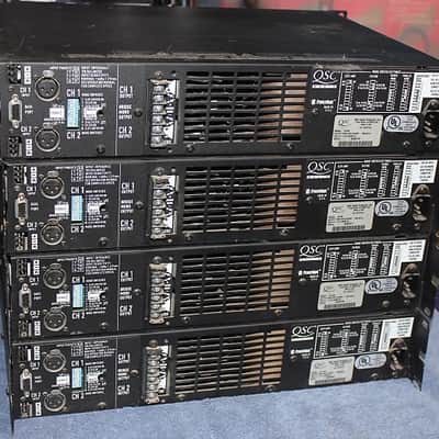 QSC CX702 2-Channel Commercial Power Amplifier 2010s - Black image 4