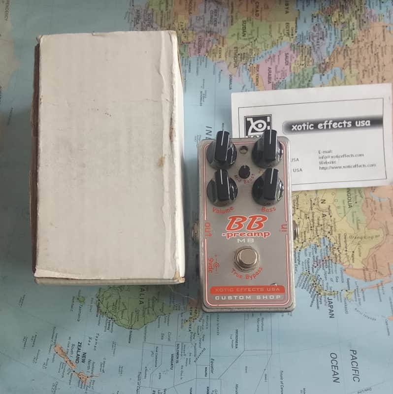 Xotic BBP-MB Custom Shop BB Preamp w/ Mid Boost | Reverb