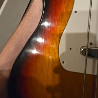 Maya/Teisco/Kent Short Scale Precision Bass Copy Vintage 1960s Japan image 5