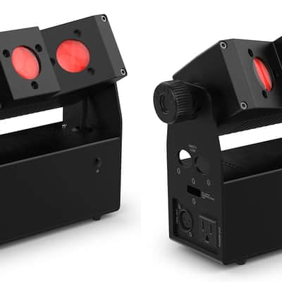 (2) Chauvet DJ EZbeam Q3 ILS Battery-Powered DMX Wash Effect Lights image 1