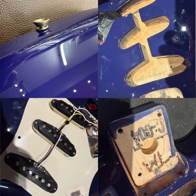 Fender MEX USED ​​Fender Standard Stratocaster Hardtail Mod. (Sapphire Blue) [SN.MX14474943] image 10