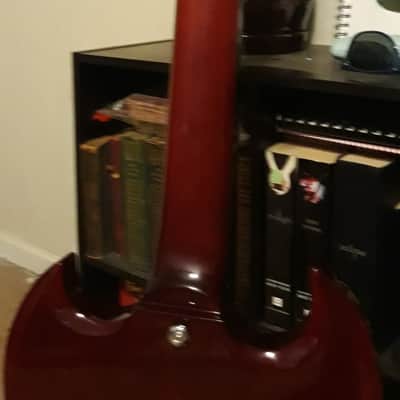 Epiphone SG Standard Dark Cherry 2006 Limited Edition / Custom shop / with EMG active pickups with hard case image 7