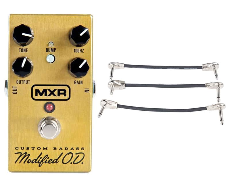 MXR M77 Custom Badass Modified Overdrive + Gator Patch Cable 3 Pack image 1
