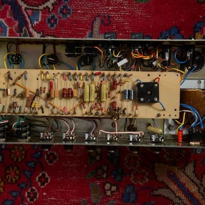 Marshall JMP 1986 Bass 50-Watt Hand Wired Guitar Amp Head 1973 - Serviced image 12