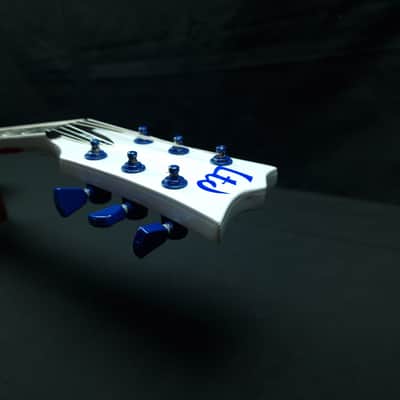 ESP LTD EC-1000 Deluxe Custom Union Jack Flag finish Seymour Duncan Distortion pickups + hardcase image 7