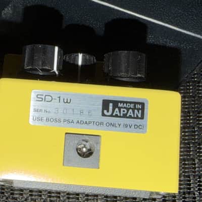 Boss SD-1W Super OverDrive Waza Craft image 6