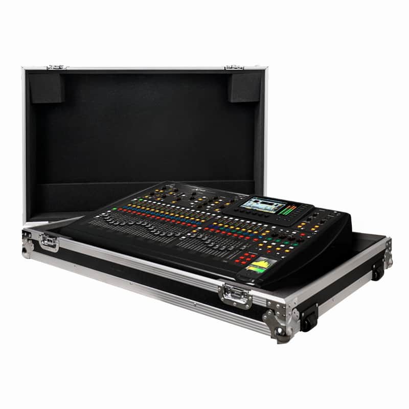 STRC-X32W | ATA Plywood Mixer Case with Interior Foam Protection and Recessed Wheels, for Behringer X32 Digital Mixer image 1
