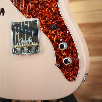 Fender American Professional II Telecaster Thinline - Transparent Shell Pink image 5