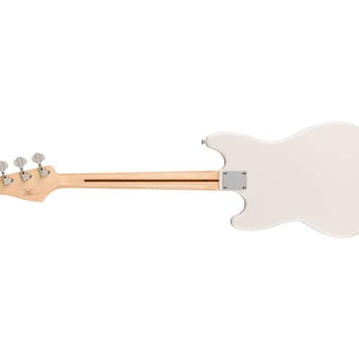 Used Squier Sonic Bronco Bass - Arctic White w/ Maple Fingerboard image 12
