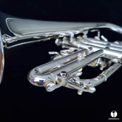 Custom Schilke Chicago XA1 English style cornet mouthpiece gamonbrass image 20