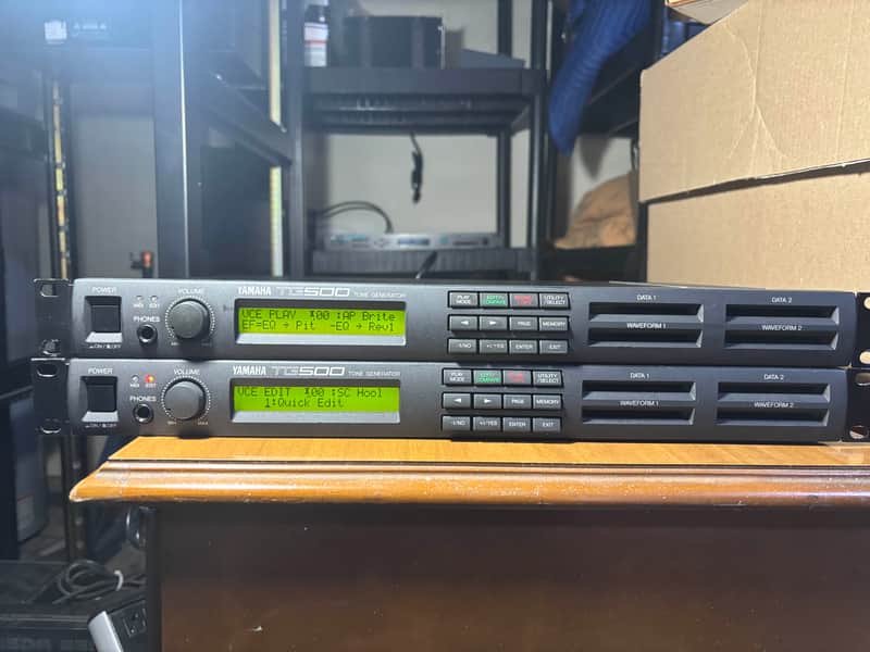 Yamaha TG500 Tone Generator 1992 - Black image 1