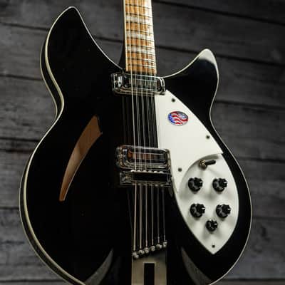 Rickenbacker 360/12 C63 - Jetglo image 2