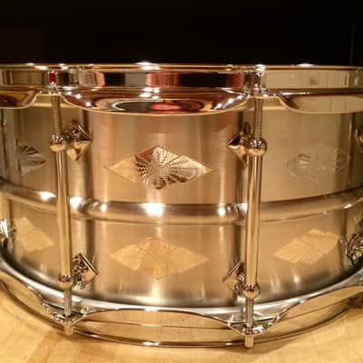 AK/Craviotto 6.5x14 Diamond Series N.O.B. Snare Drum. #33 of 50. - AK/Craviotto 6.5x14 Diamond Series N.O.B Snare Drum. image 6