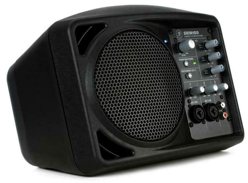 Mackie SRM150 5.25-Inch Compact Active PA System, Black image 1