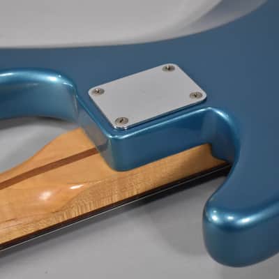 1994 Fender MIM Stu Hamm Signature Standard Urge Bass | Lake Placid Blue Finish image 12