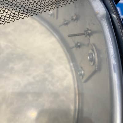 Slingerland - 1960s 6.5x14" Chrome over Brass Radio King – No. 142,  Niles Badge image 19