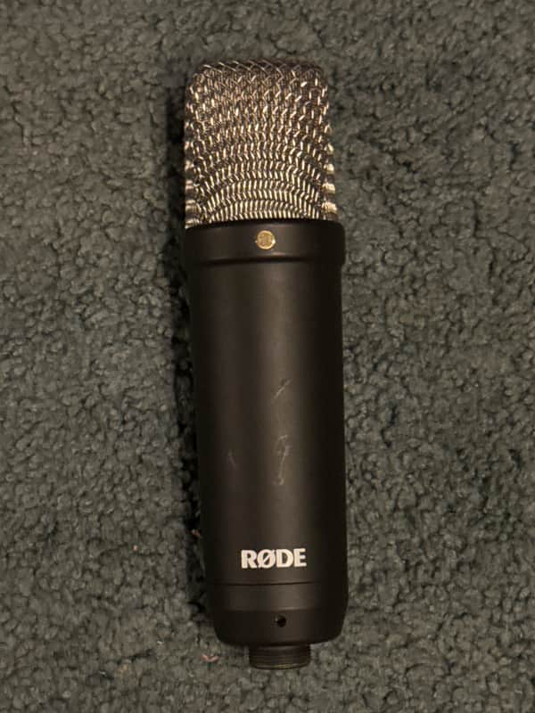 RODE NT1 5th Generation Cardioid Condenser Microphone 2023 - Present - Black image 1