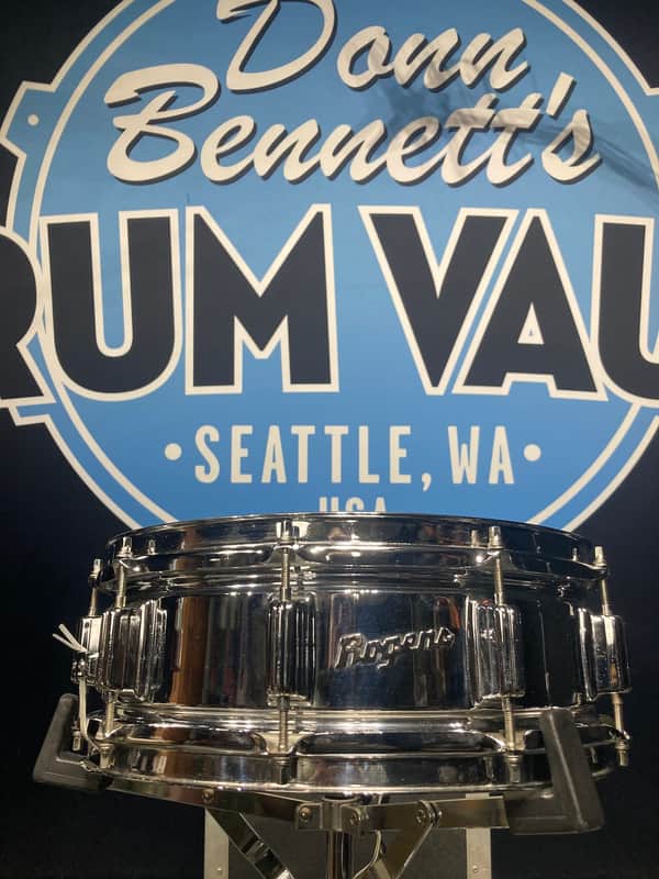 Rogers - 5x14" "Superten" Snare Drum 1973–1975 - Chrome image 1