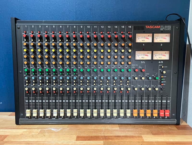 Tascam M-216 Vintage 16 Channel Analog Mixer image 1