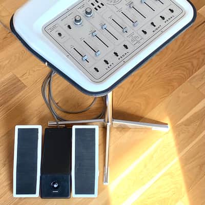EMS Synthi Hi Fli SERIAL NUMBER ONE w/chrome stand, control pedals, paperwork, original  demo cassette, etc image 2