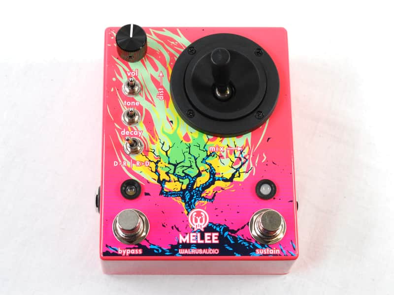 Used Walrus Audio Melee: Wall of Noise Distortion & Reverb Guitar Effects Pedal image 1