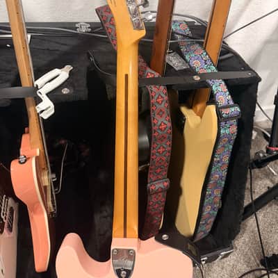 Fender Vintera '70s Telecaster Thinline by with Maple Fretboard 2020 - 2021 - Shell Pink CME exclusive image 7