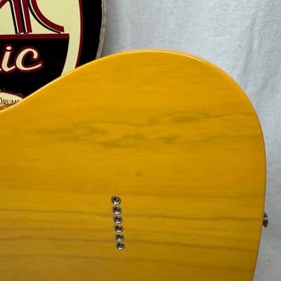 Fender USA Custom Shop Guitar Center 1952 Telecaster NOS Guitar with COA + Case 2024 - Butterscotch Blonde / Maple neck image 13