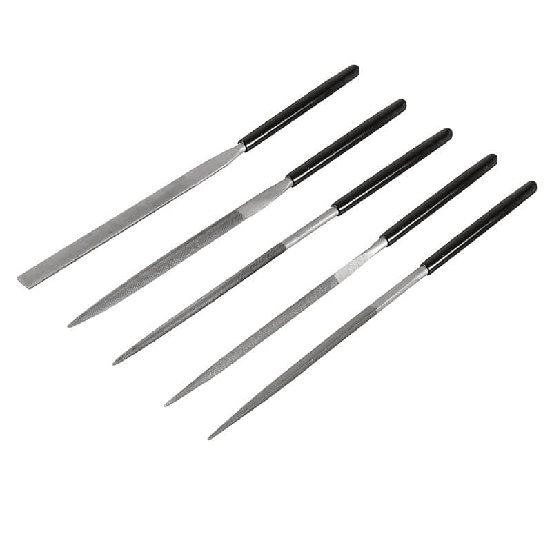 StewMac Needle Files, Set of 5 image 1