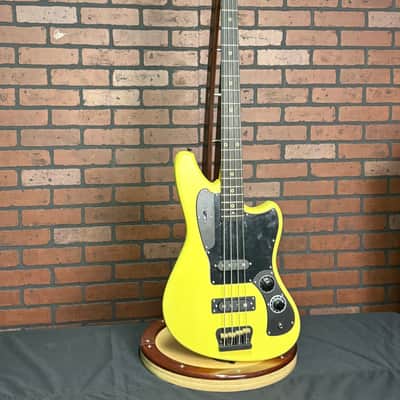 Woodcraft Electric Guitars Bobcat 4 Vintage White Custom Bass 34" Scale image 1
