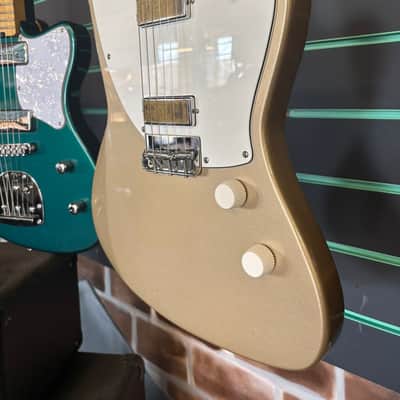 Harmony Silhouette Champagne USA Electric Guitar image 4