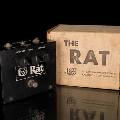 Vintage ProCo Rat Square Box Version with Box image 1