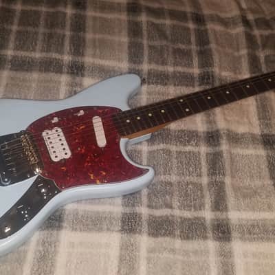 Custom Cobain Skystang Mustang Mim Fender Neck Sonic Blue image 1
