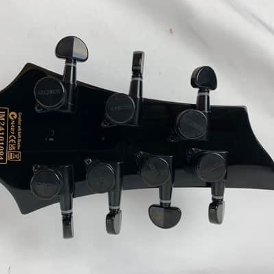 Schecter Sunset-7 Red Dawn 7-String Guitar Gloss Black B-STOCK image 13