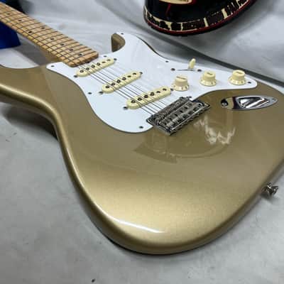 Fender Classic Player '50s Stratocaster Strat Electric Guitar MIM - Made in Mexico - Shoreline Gold image 19