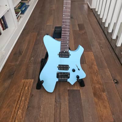 Eart Electric Guitars Headless GW2-TE 2024 - Sky Blue image 1